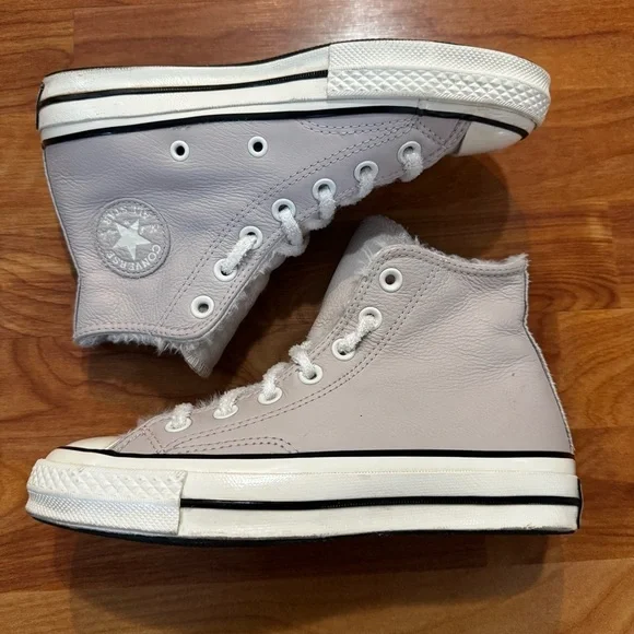 Converse Chuck 70 Hi Cozy Club Womens Size 5 Light Pink Athletic Shoes Sneakers - Picture 12 of 16
